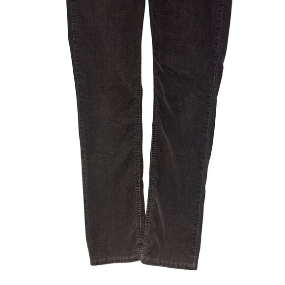 Abercrombie & Fitch Women's Pants Brown Corduroy Low Rise Straight Leg Size 6 - Picture 3 of 10